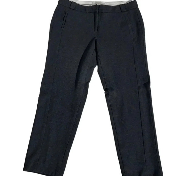 Anne Taylor Loft Pants - Anne Taylor Loft Marisa Size 4 Stretchable Fabric Business Dress Pants Grey